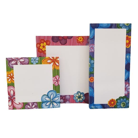 Grocery List Floral Magnetic Notepads Fridge Notepads Decorative Floral Paper - Picture 9 of 9